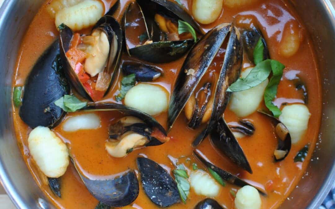 Mussel Soup Italian Style