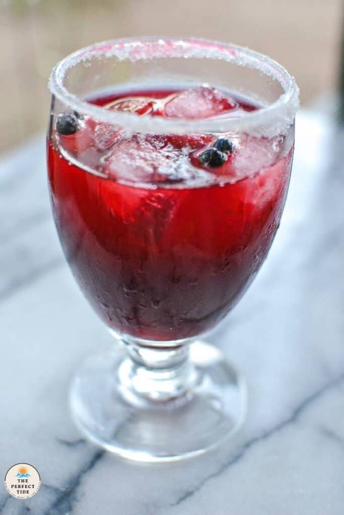 Fresh Huckleberry Margarita
