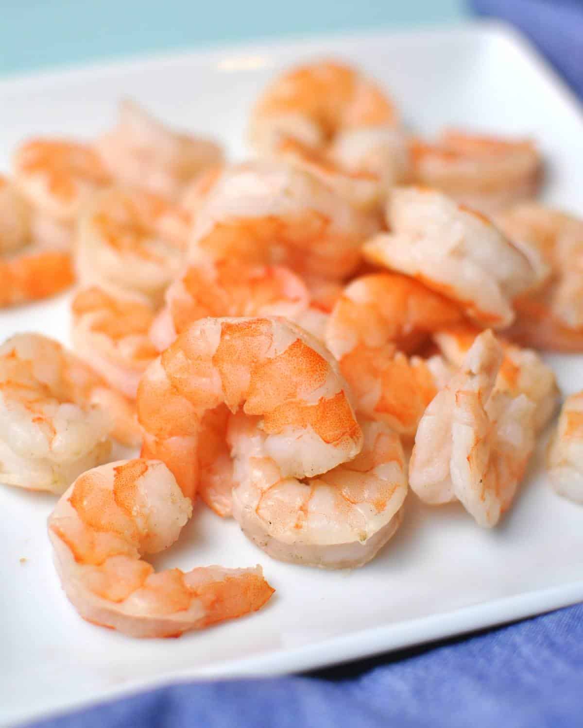 Air Fryer Frozen Shrimp - Running to the Kitchen®