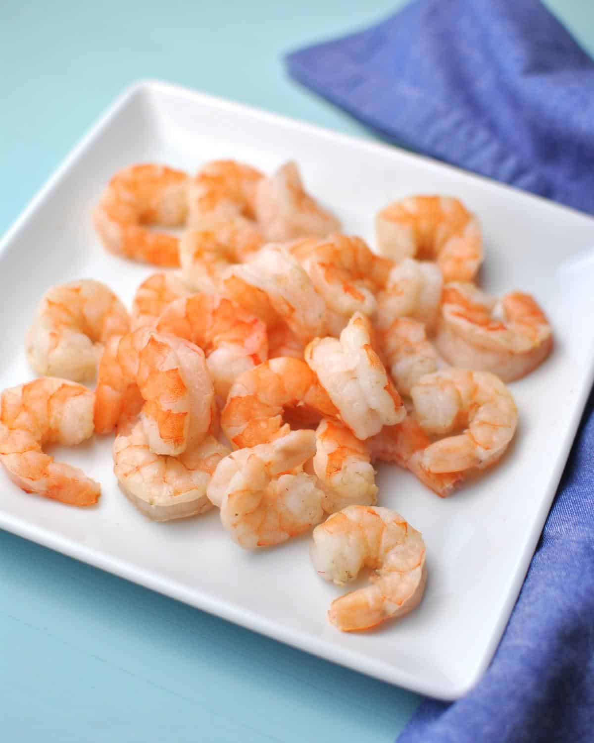 Air Fryer Frozen Shrimp - Running to the Kitchen®