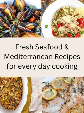 fresh seafood and mediterranean recipes for every day cooking