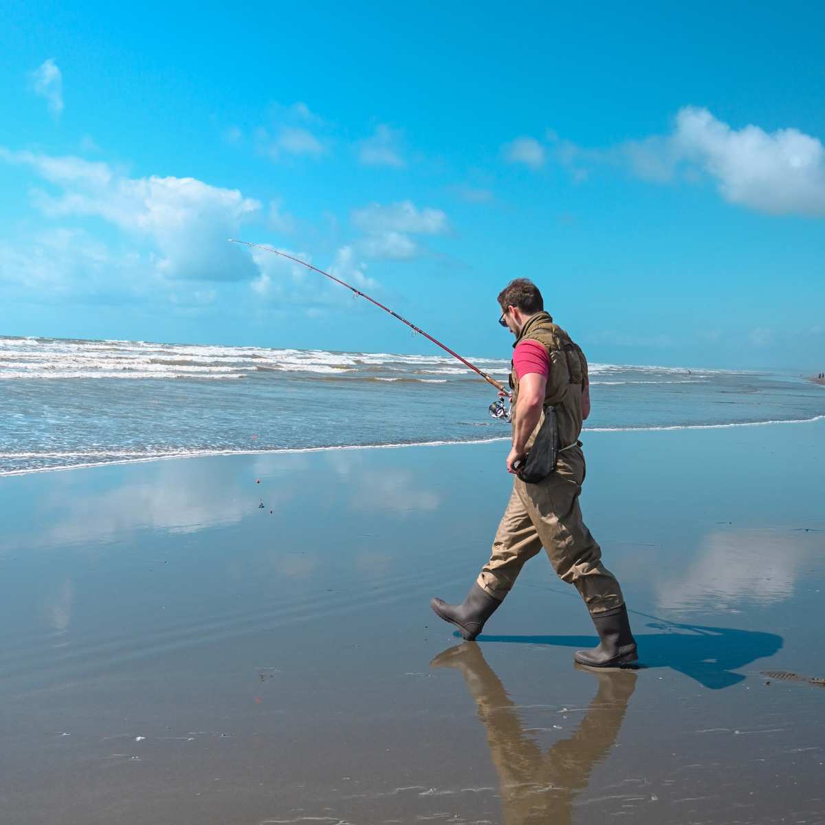 Pounding the Surf for Fish