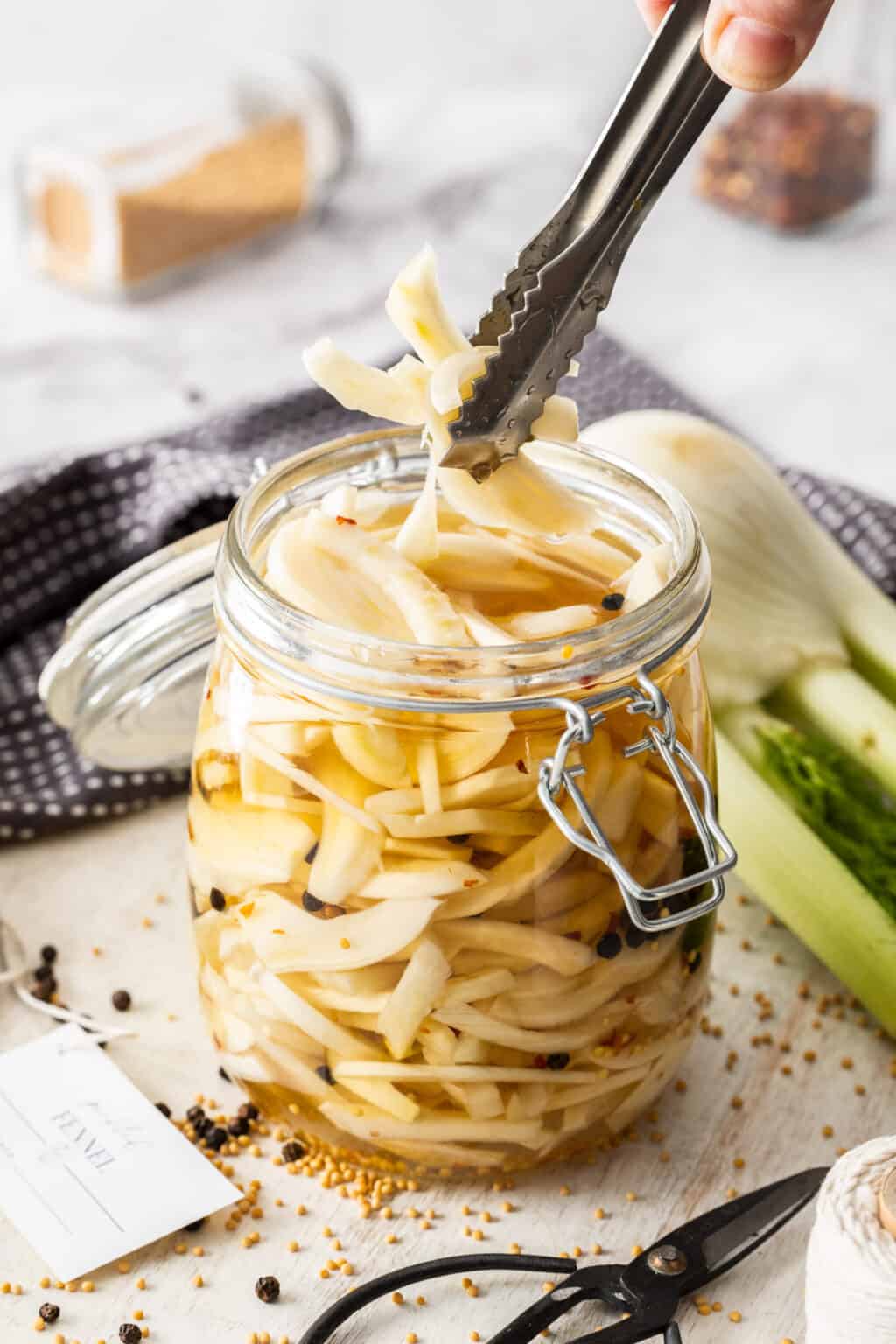 pickled fennel 
