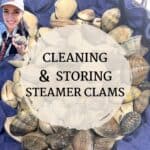 CLEANING AND STORING STEAMER CLAMS