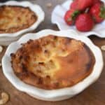 mini basque cheesecakes