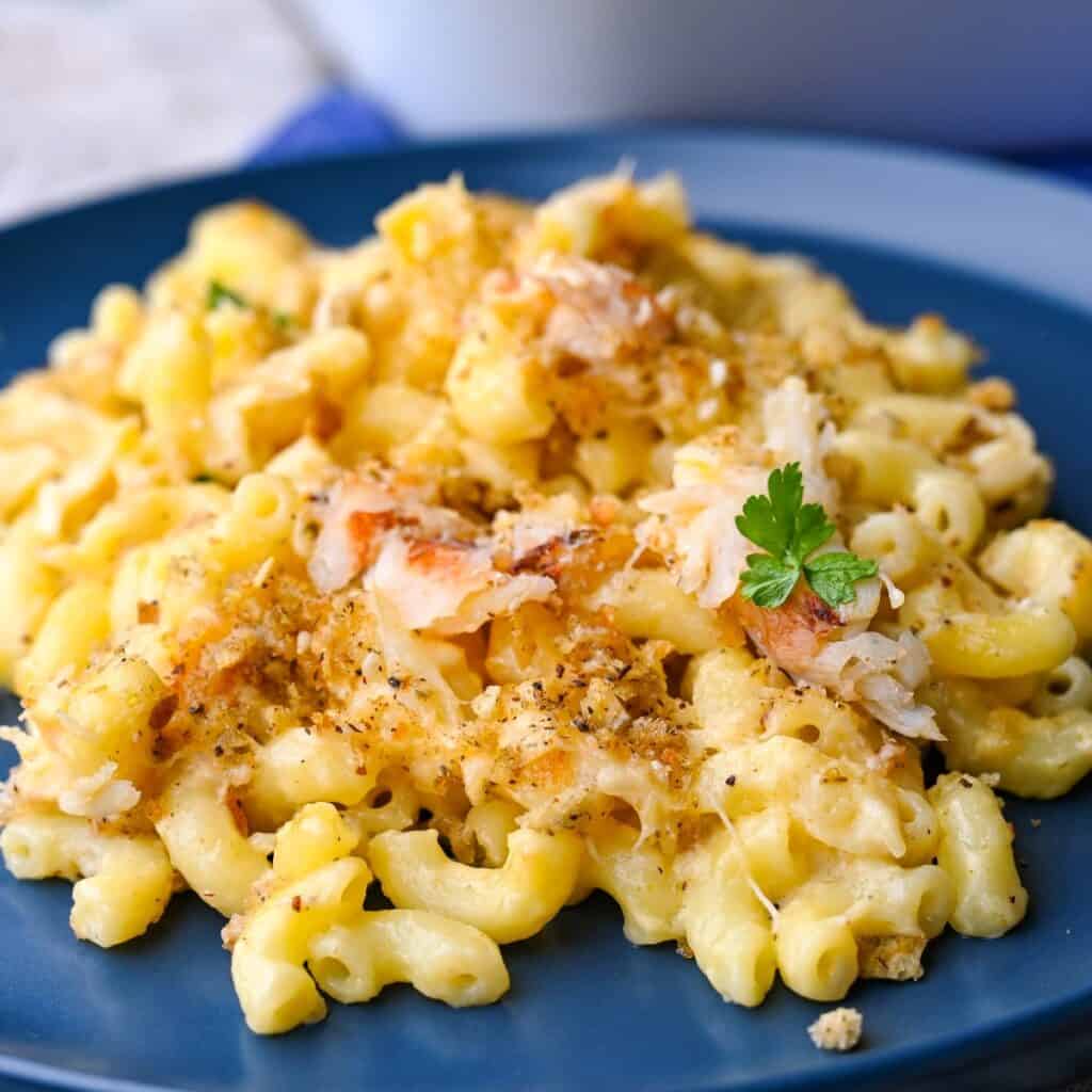 Ultimate Crab Mac and Cheese