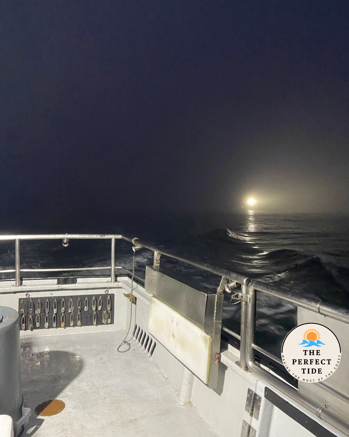EARLY MORNING ON FISHING CHARTER